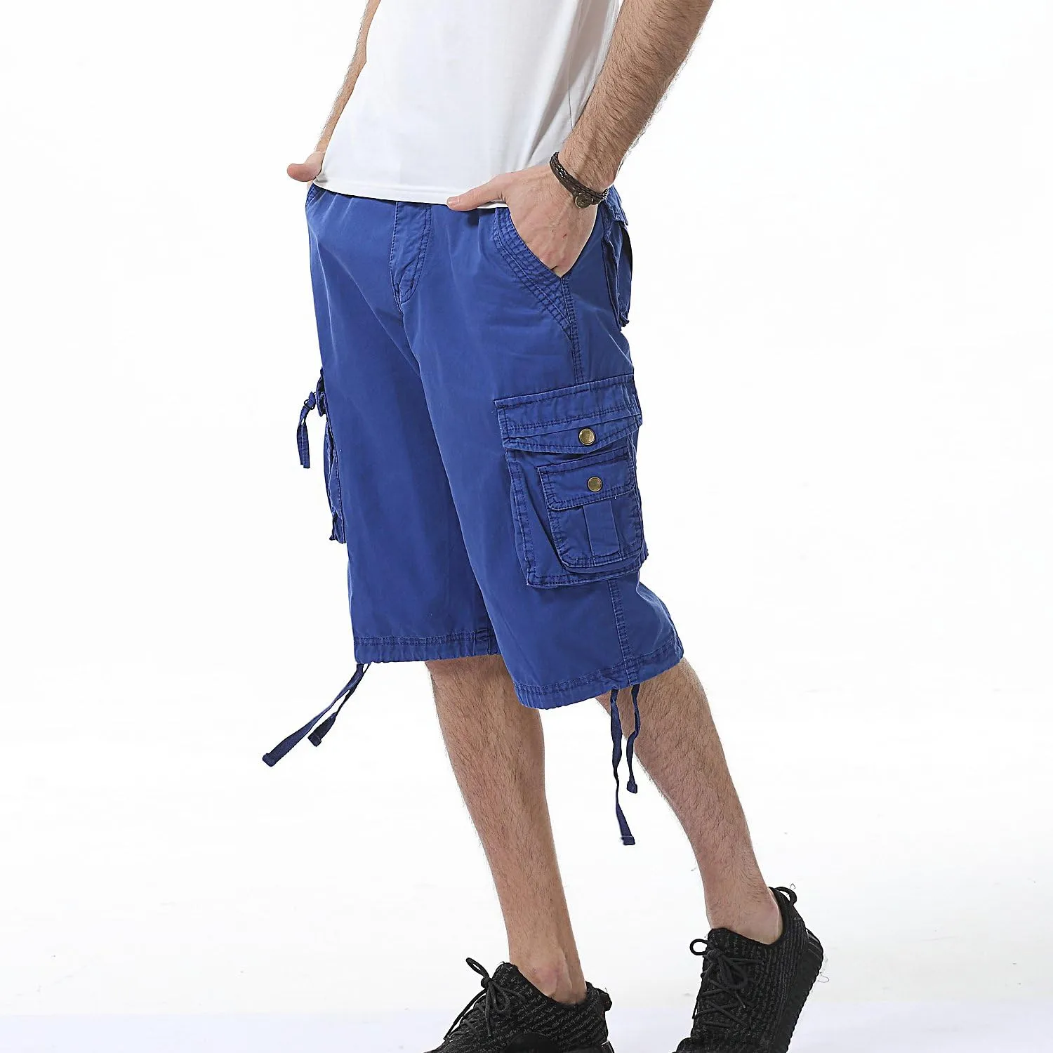 Men's Cotton Twill Cargo Shorts Outdoor Wear Lightweight