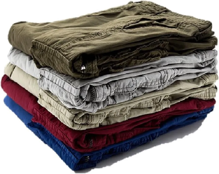 Men's Cotton Twill Cargo Shorts Outdoor Wear Lightweight