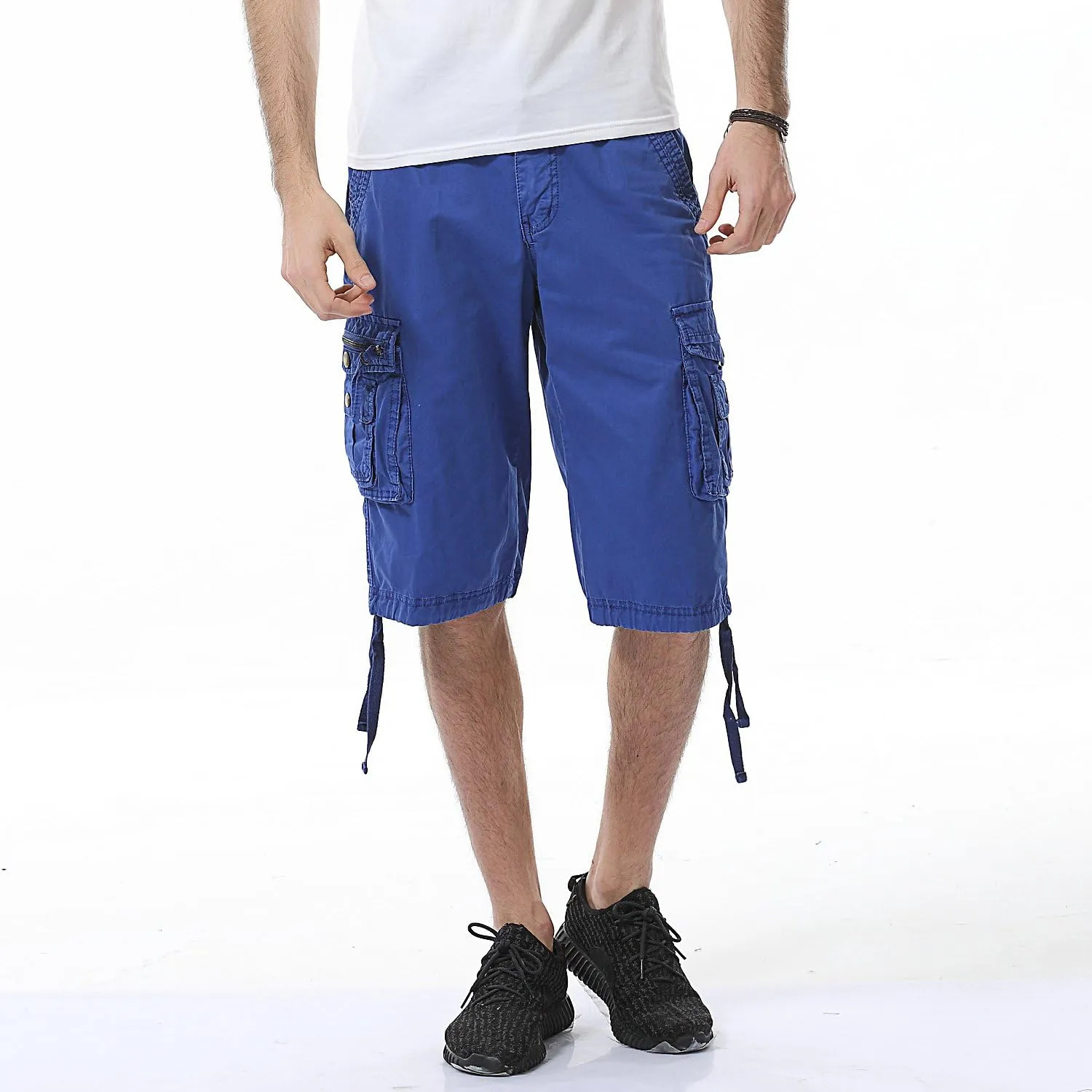 Men's Cotton Twill Cargo Shorts Outdoor Wear Lightweight