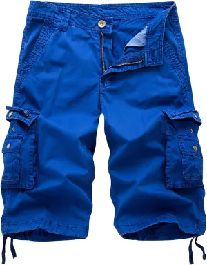 Men's Cotton Twill Cargo Shorts Outdoor Wear Lightweight
