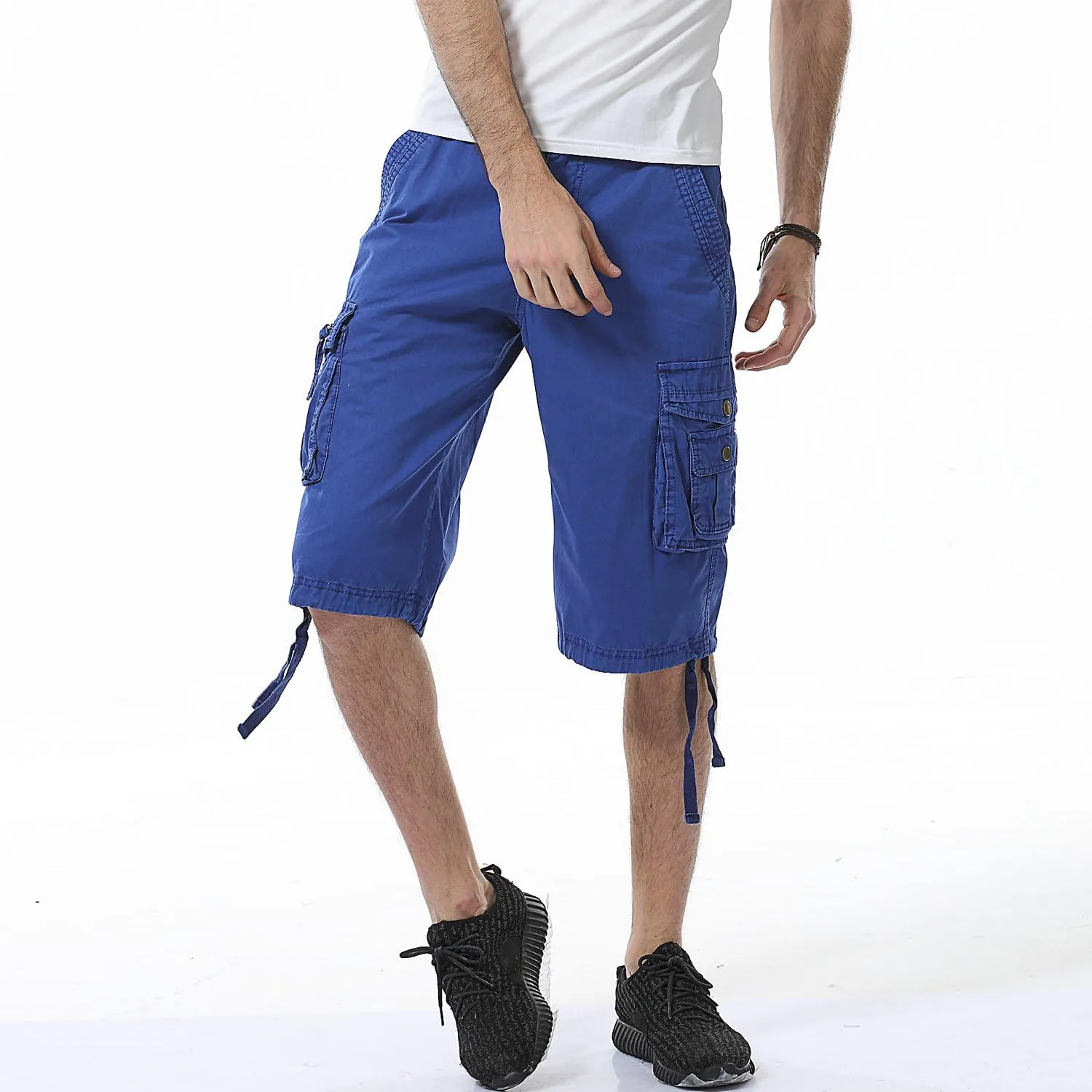 Men's Cotton Twill Cargo Shorts Outdoor Wear Lightweight