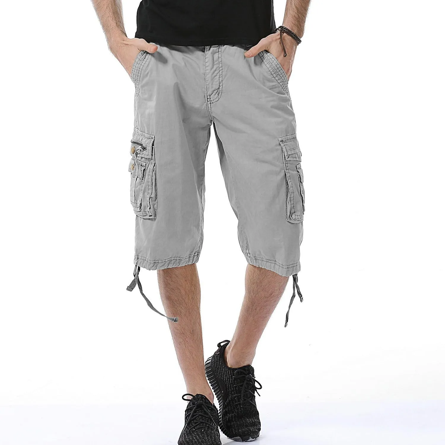 Men's Cotton Twill Cargo Shorts Outdoor Wear Lightweight