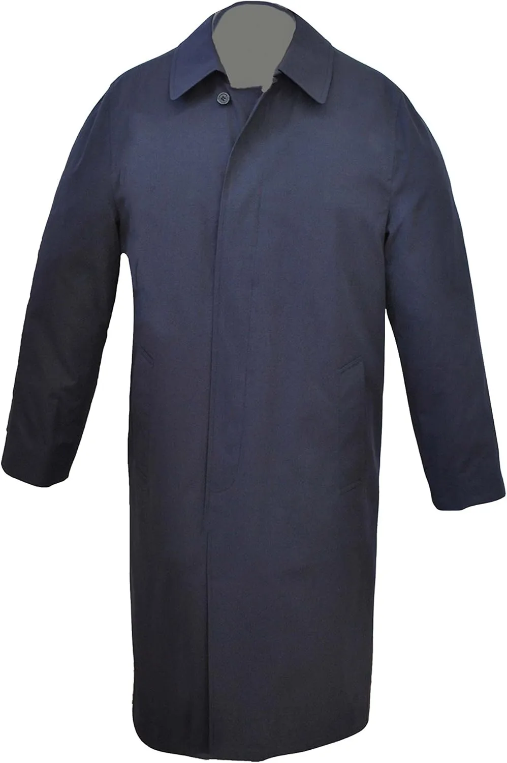 Mens Navy Rain Wear Long Trench Coat Style # 760/260MT