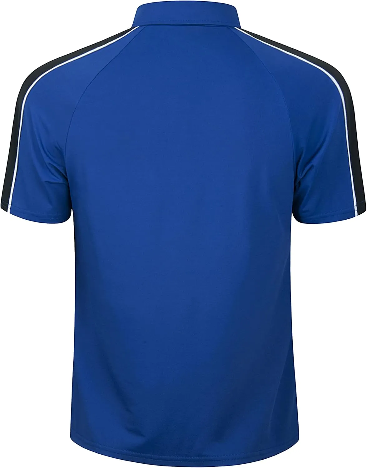 Mens Quick Dry Performance Golf Polo Shirts Short Sleeve Summer Casual Athletic Collared Shirt