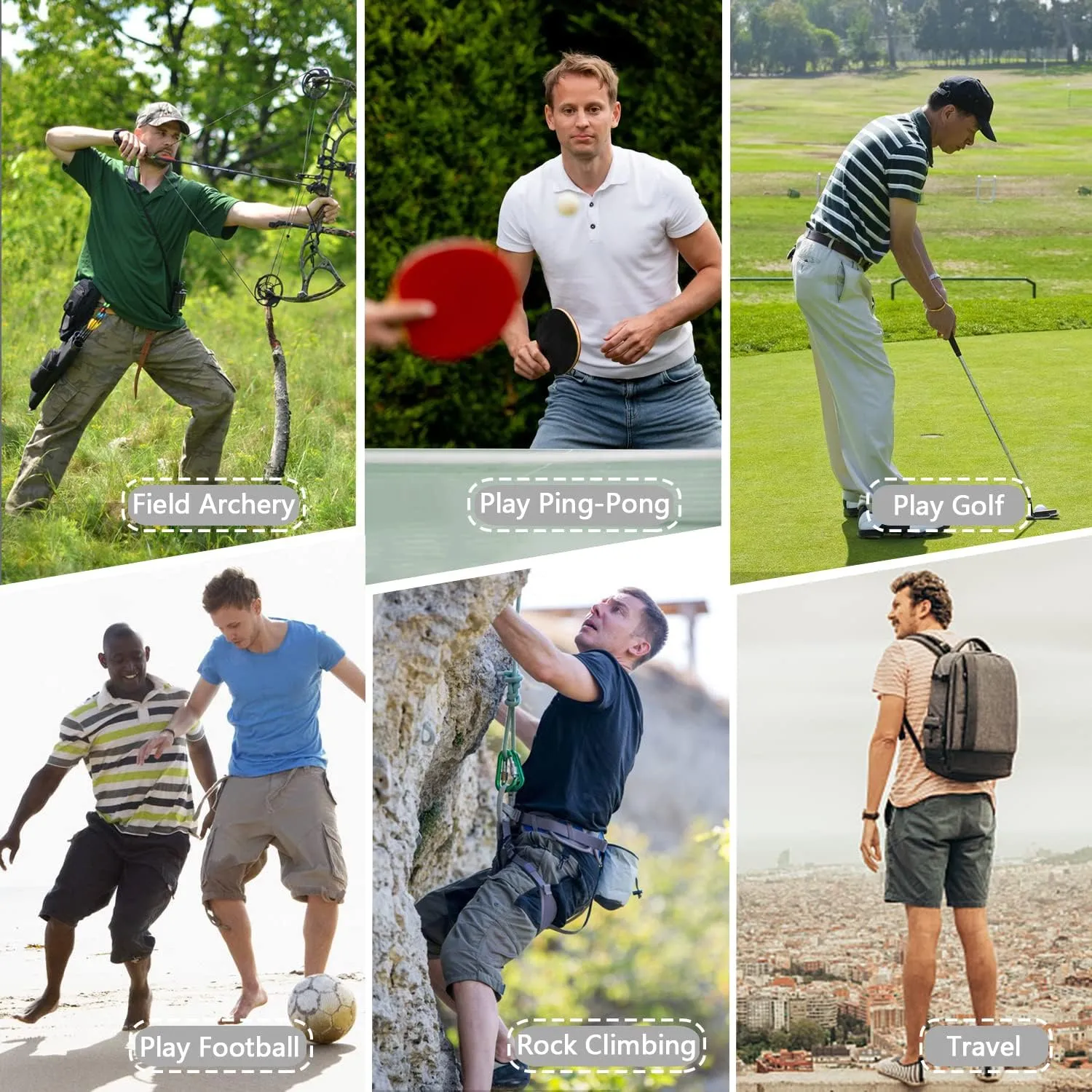 Mens Quick Dry Performance Golf Polo Shirts Short Sleeve Summer Casual Athletic Collared Shirt