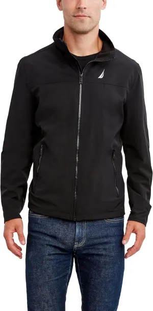 Nautica Men's Waterproof, Windproof, Golf, Hiking, Travel, Casual Wear Windbreaker Jacket