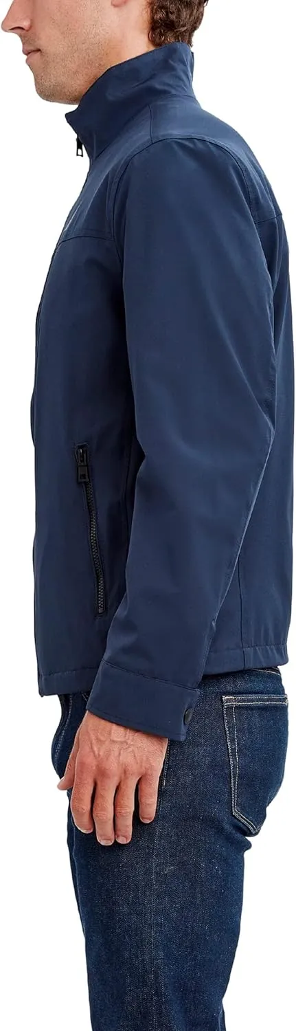 Nautica Men's Waterproof, Windproof, Golf, Hiking, Travel, Casual Wear Windbreaker Jacket