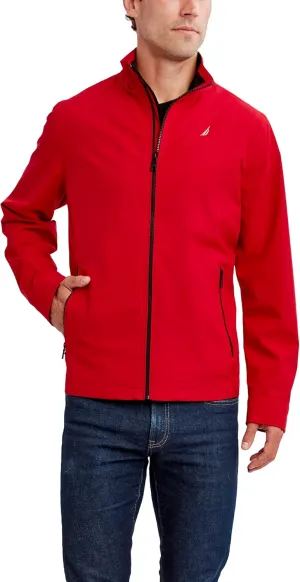 Nautica Men's Waterproof, Windproof, Golf, Hiking, Travel, Casual Wear Windbreaker Jacket