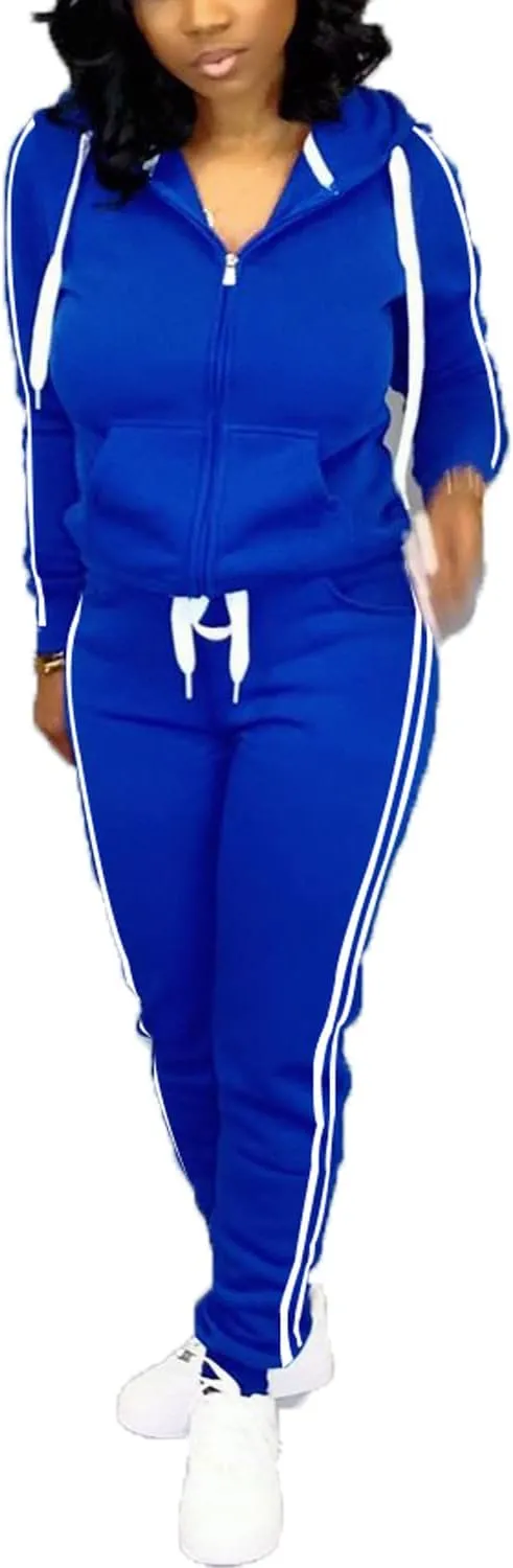 Nimsruc Two Piece Outfits For Women Casual Tracksuit