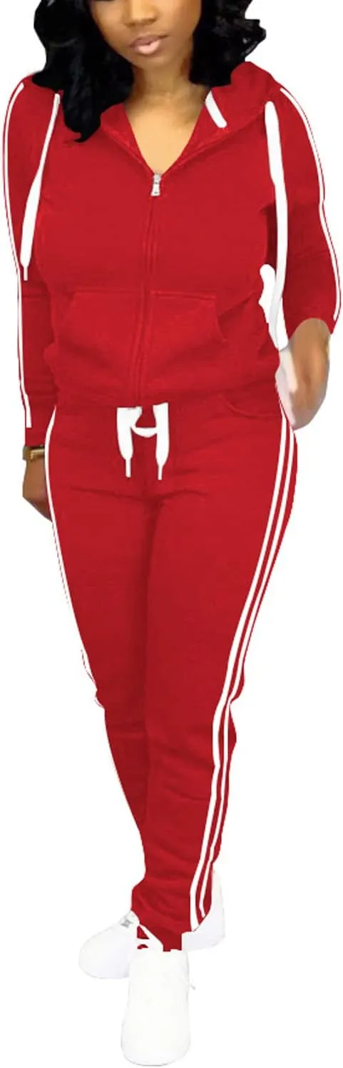 Nimsruc Two Piece Outfits For Women Casual Tracksuit