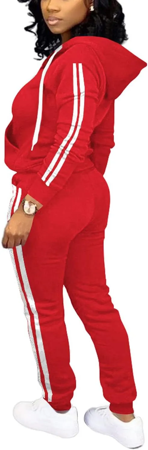 Nimsruc Two Piece Outfits For Women Casual Tracksuit
