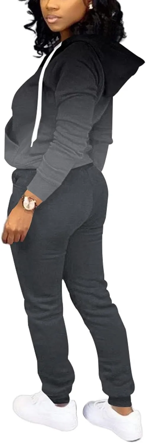 Nimsruc Two Piece Outfits For Women Casual Tracksuit