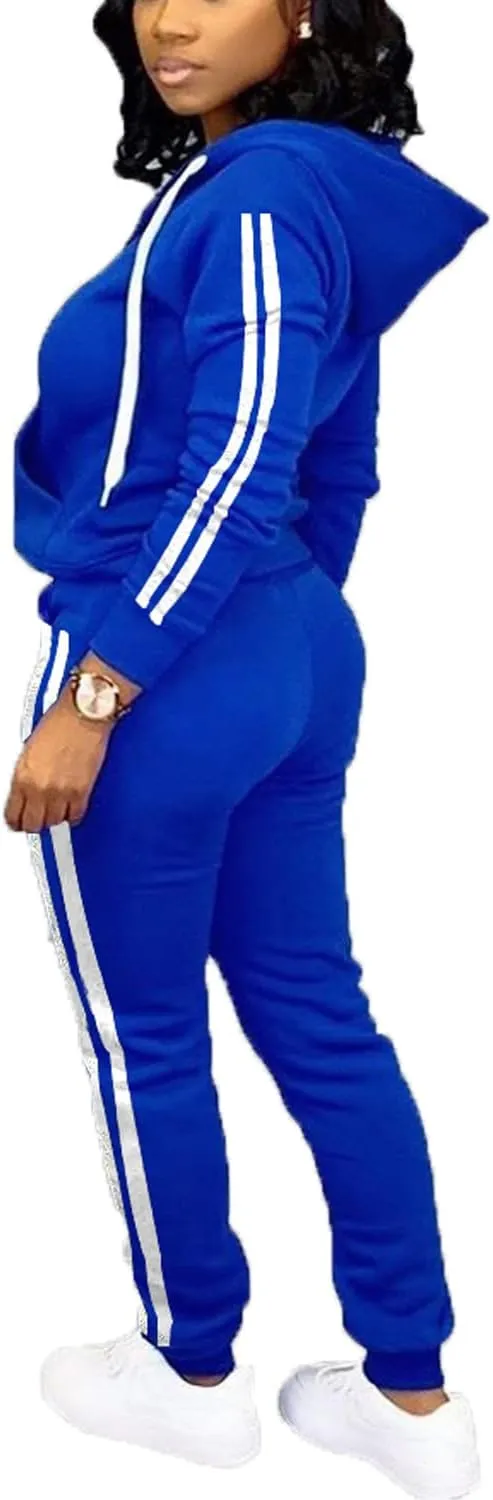Nimsruc Two Piece Outfits For Women Casual Tracksuit