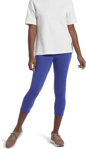 No Nonsense Women's Cotton Blackout Capri Legging