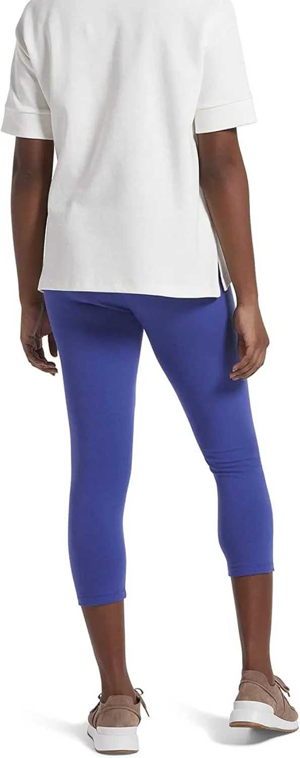 No Nonsense Women's Cotton Blackout Capri Legging
