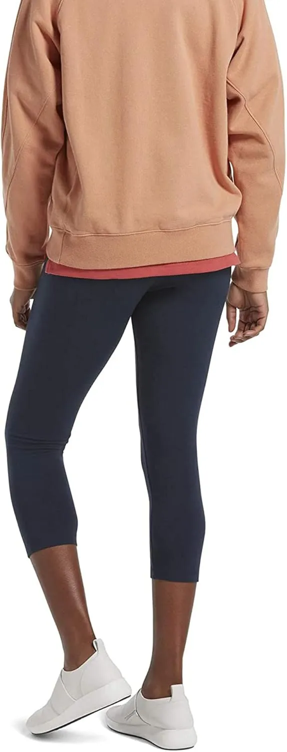 No Nonsense Women's Cotton Blackout Capri Legging
