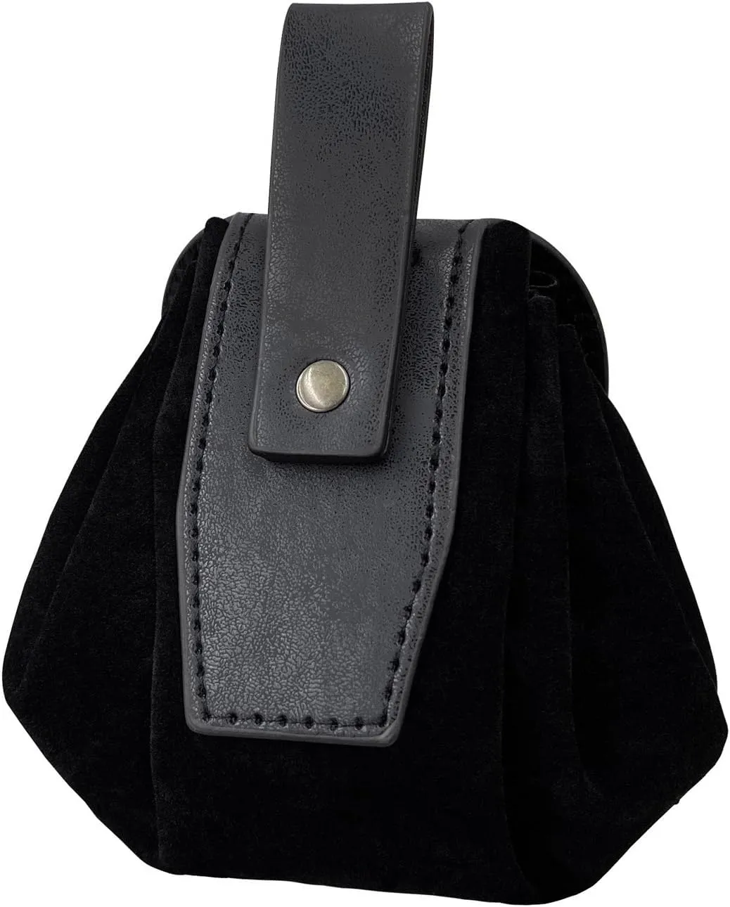 Old Styles Belt Bag for Women Man Medieval Wallets Small Cube Bag Embossed Coin Bag PU Leather Waist Bag Side Pack