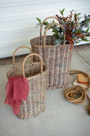 Oval Wicker Baskets