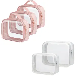 PACKISM TSA Approved Toiletry Bag, 2 Styles for Bundle Sale