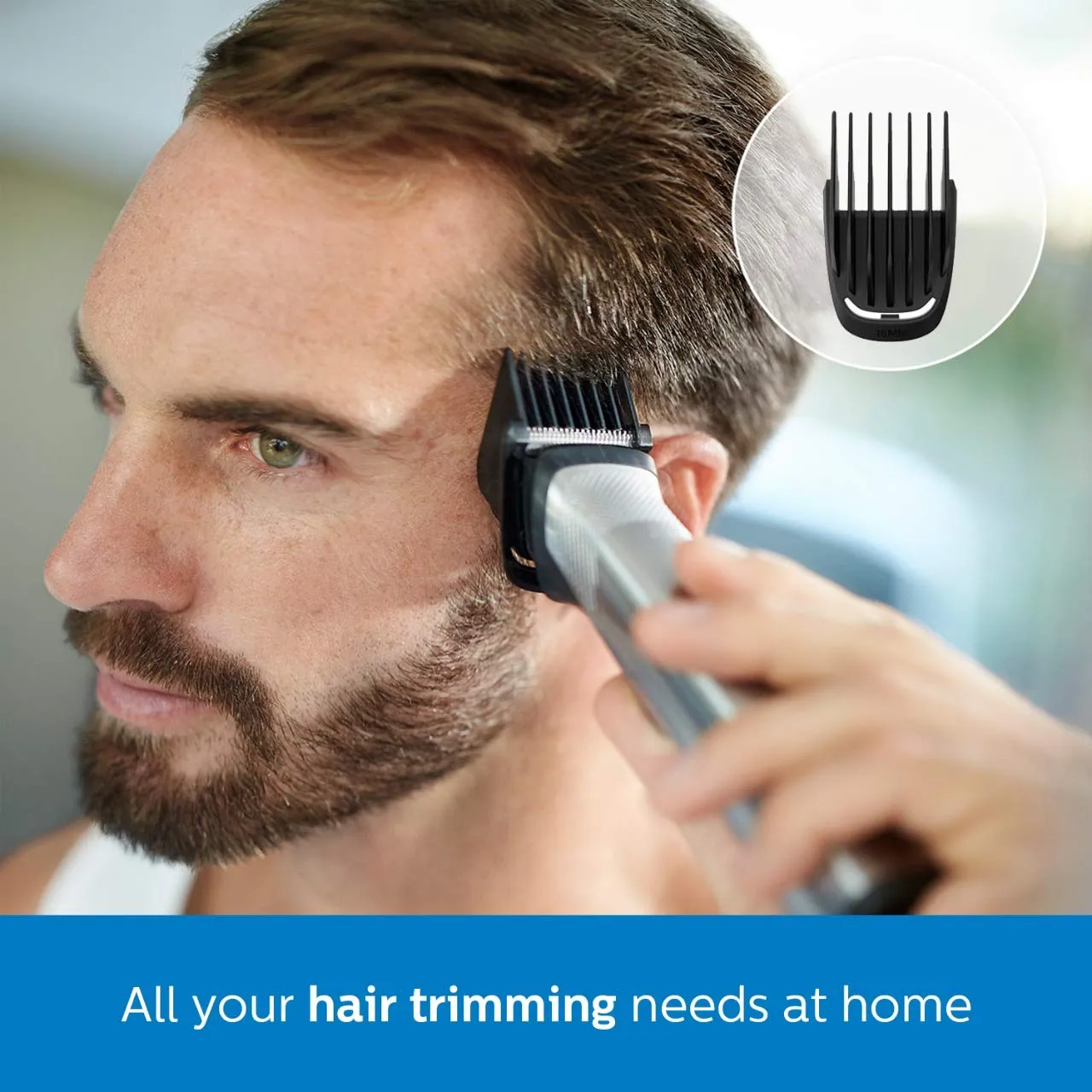 PHILIPS MG7715/15 Multigroom Series 7000 13-in-1, Face, Hair and Body Trimmer/Clipper