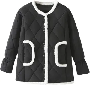 Plus Size Women Parka Autumn/Winter Wear Fashion Loose Cotton-Padded Coat