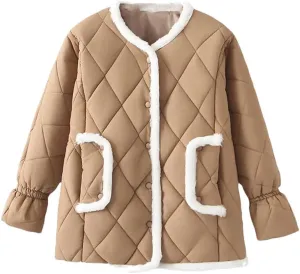 Plus Size Women Parka Autumn/Winter Wear Fashion Loose Cotton-Padded Coat