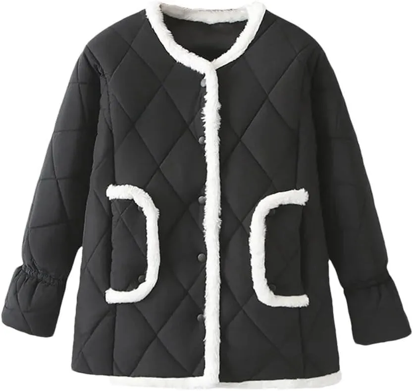 Plus Size Women Parka Autumn/Winter Wear Fashion Loose Cotton-Padded Coat