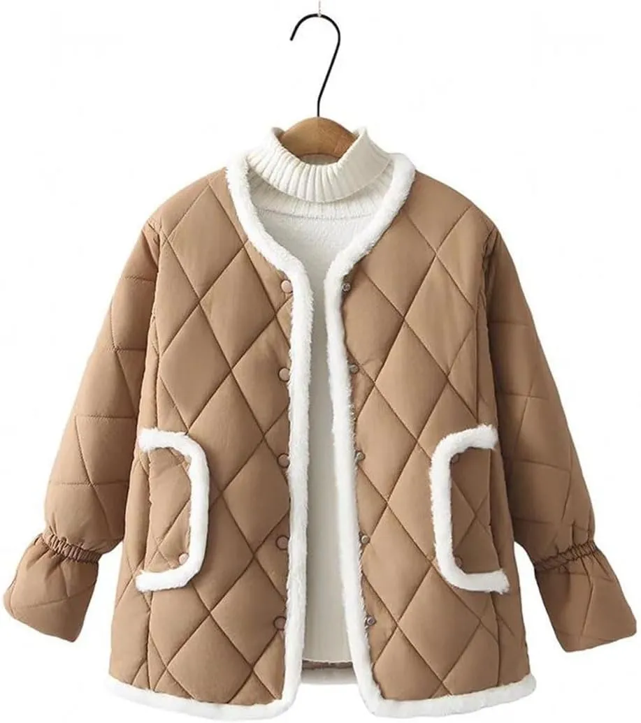 Plus Size Women Parka Autumn/Winter Wear Fashion Loose Cotton-Padded Coat