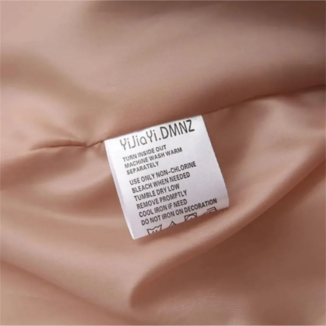 Plus Size Women Parka Autumn/Winter Wear Fashion Loose Cotton-Padded Coat