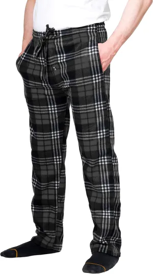 Premium Wear Men's Lounge Pants Fleece Pajamas with Pockets
