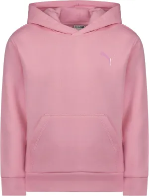 PUMA Girls' Core Logo Fleece Pullover Hoodie