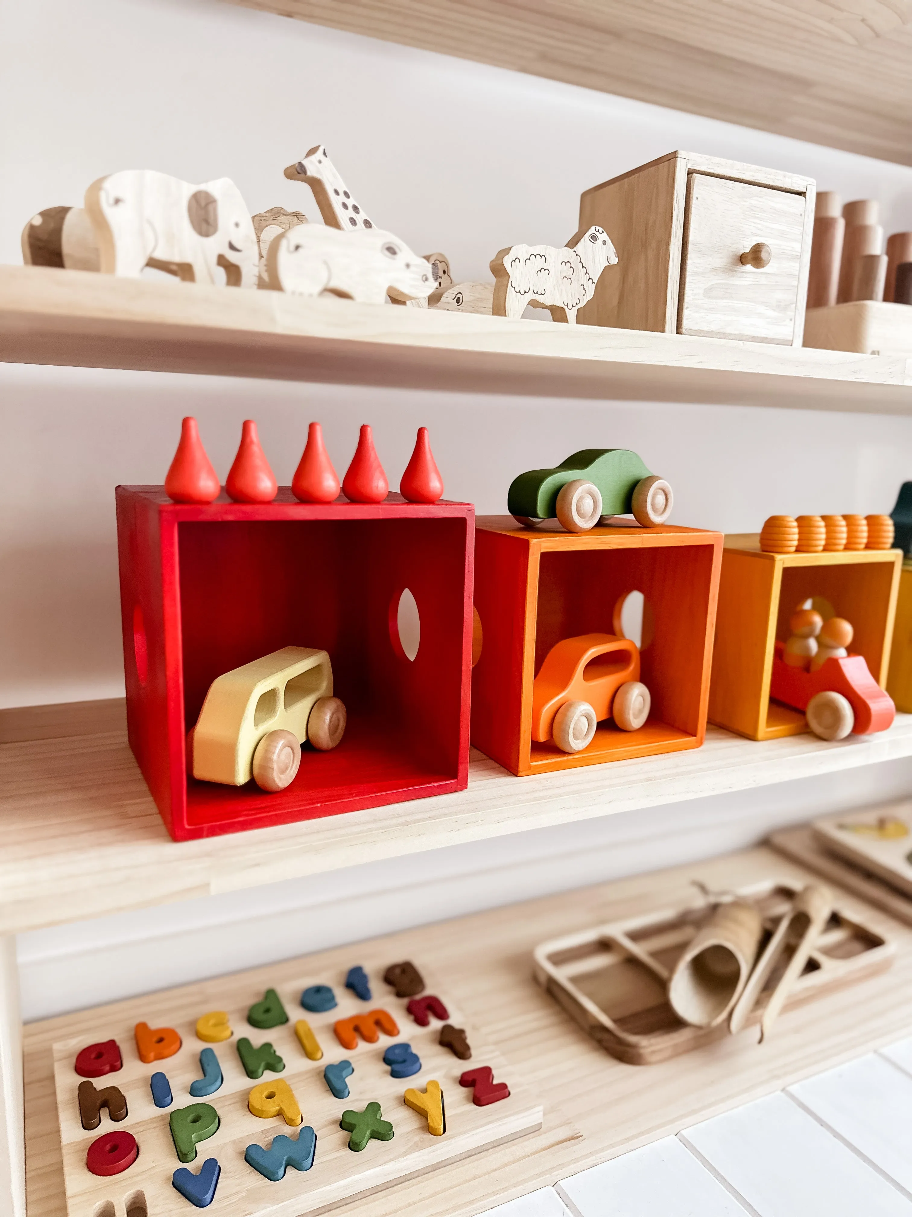 Rainbow Large Nesting & Stacking Boxes: Versatile Learning Fun