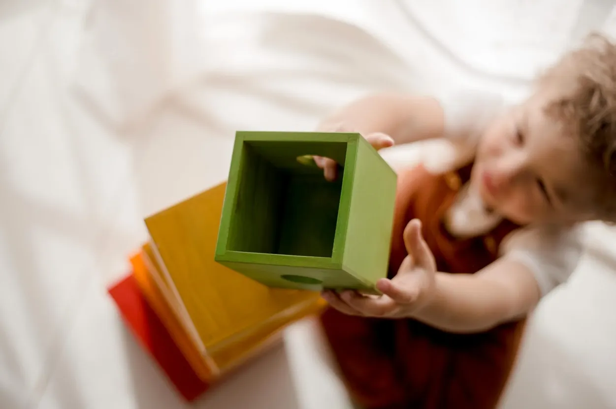Rainbow Large Nesting & Stacking Boxes: Versatile Learning Fun