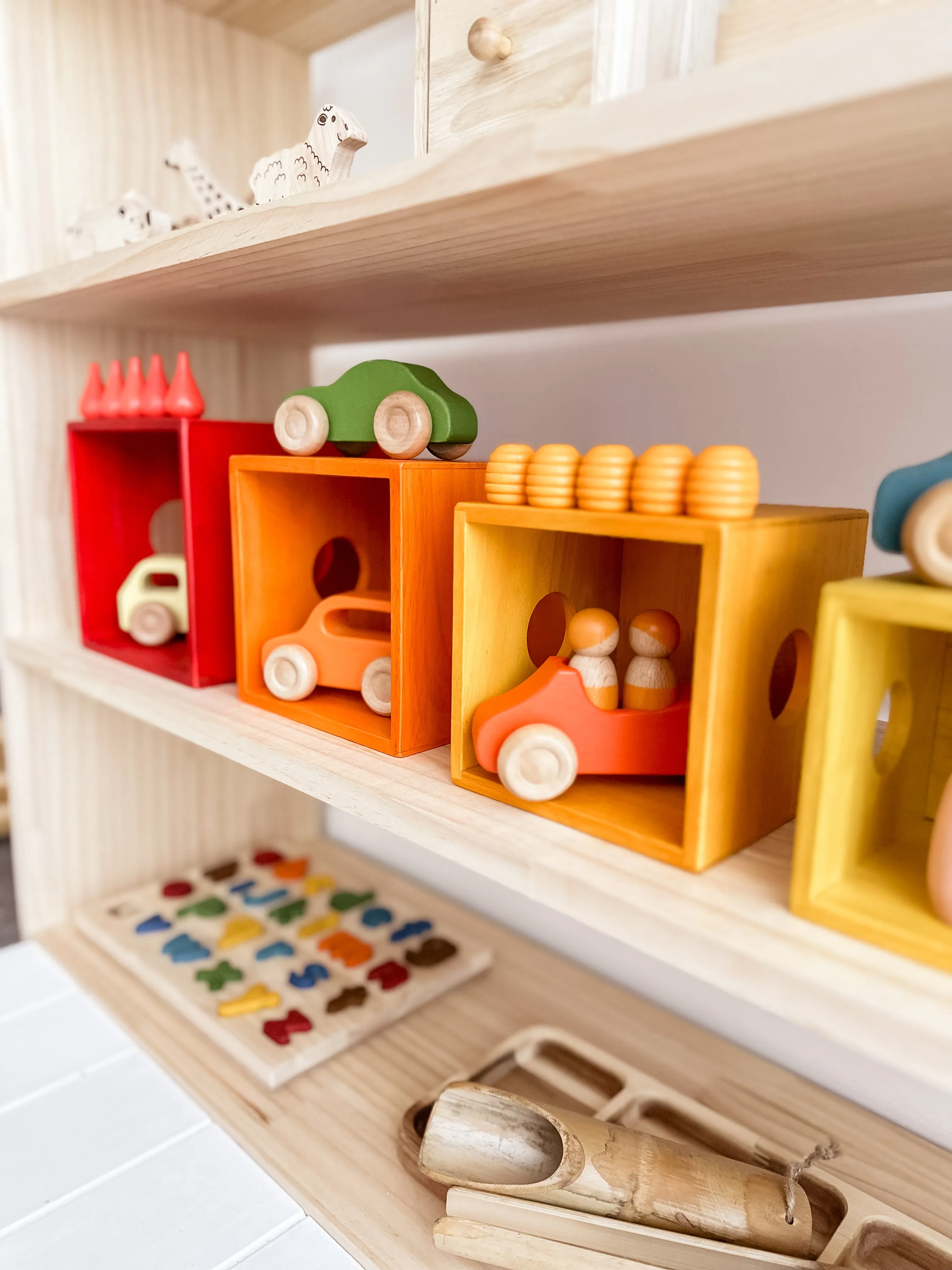 Rainbow Large Nesting & Stacking Boxes: Versatile Learning Fun