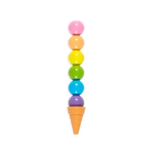 Rainbow Scoops Scented Erasable Crayons   Scented Eraser