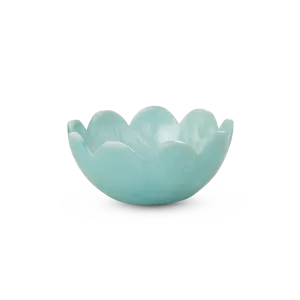 Resin Scalloped Edge Bowl