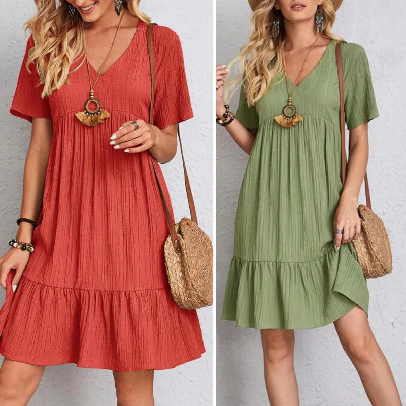 Selestia | Elegant Cotton Dress