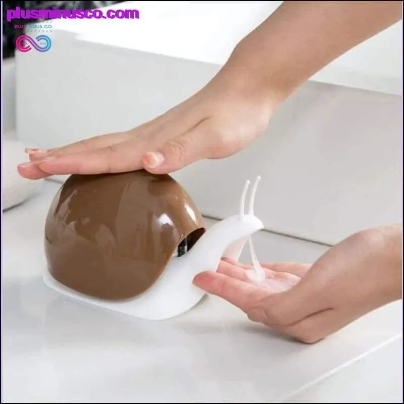 Snail Design Liquid Soap Dispenser Facial Cleanser Organize