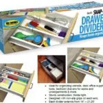 Snap Fit Drawer Dividers Set of 2