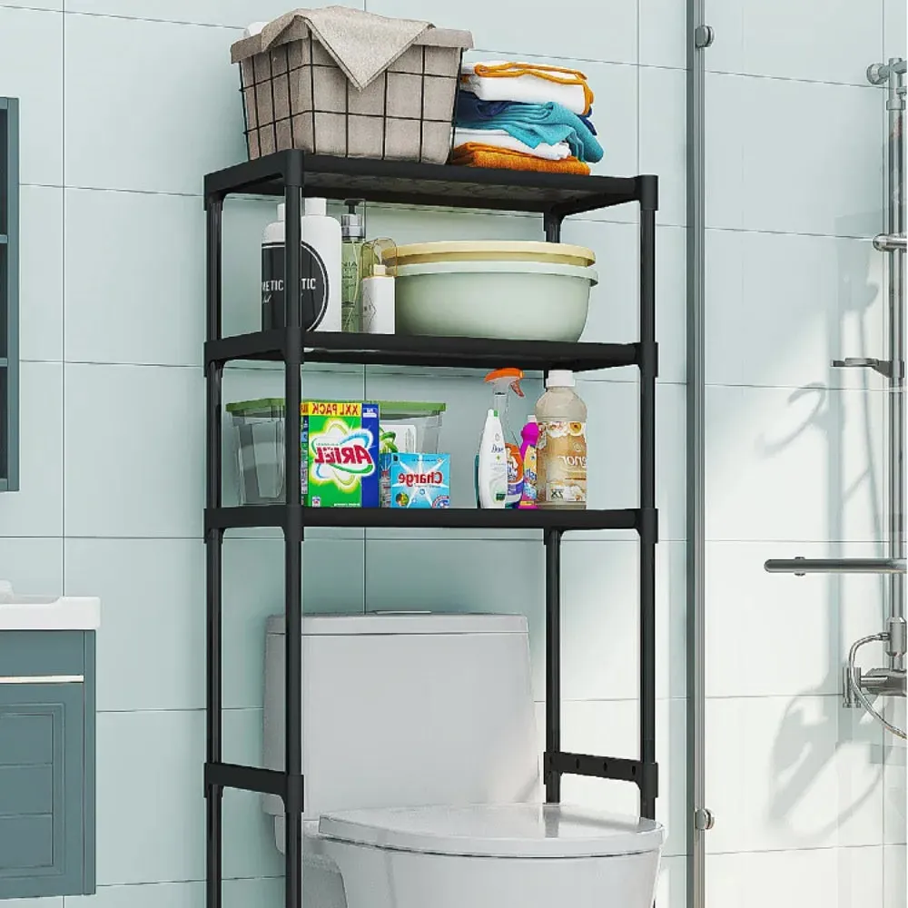 Space-Saving Bathroom Storage Rack