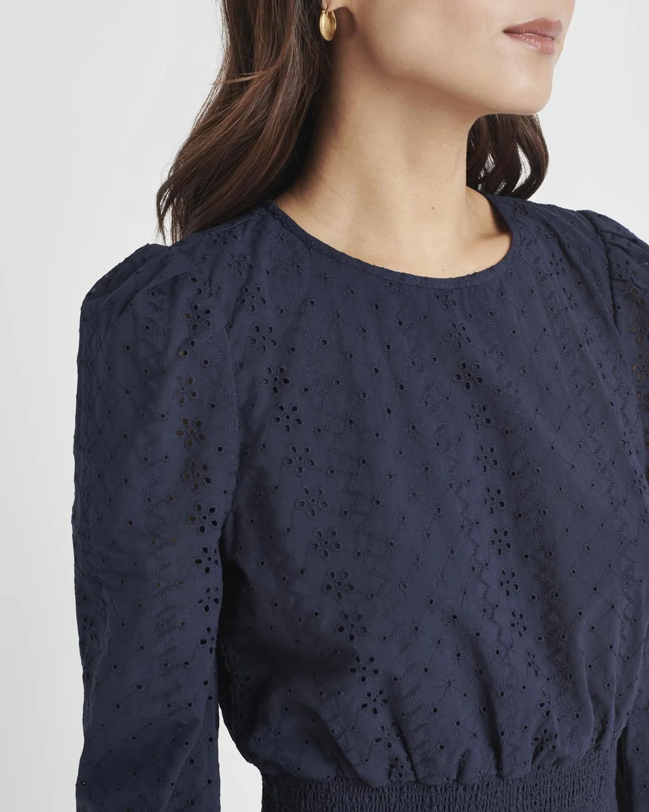 Splendid x Cella Jane Eyelet Mini Dress
