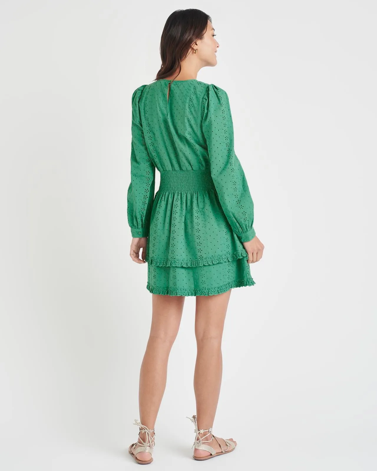 Splendid x Cella Jane Eyelet Mini Dress