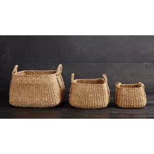 Square Basket w/ Handles