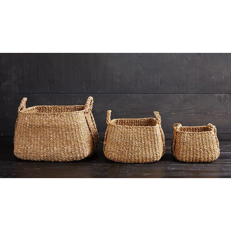 Square Basket w/ Handles
