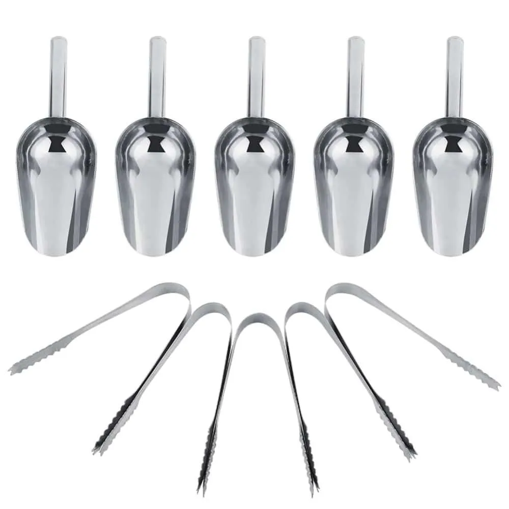 Stainless Steel Ice Cream Scoops 5 pcs Set