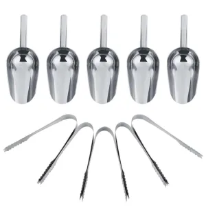 Stainless Steel Ice Cream Scoops 5 pcs Set
