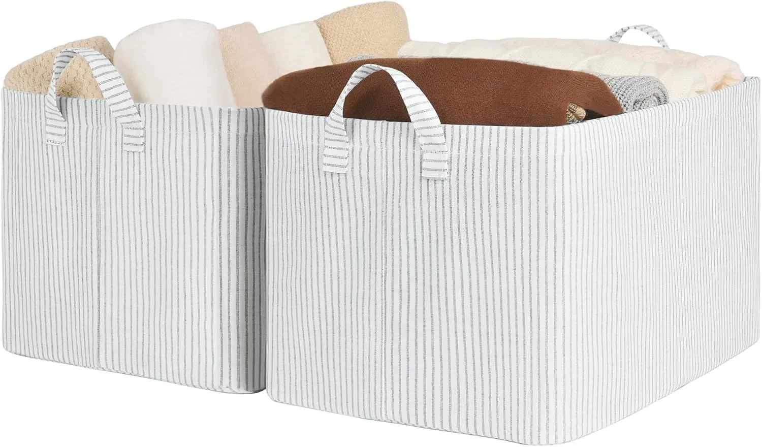 StorageWorks Storage Bins, Shelves Baskets for Organizing, 2 Pack