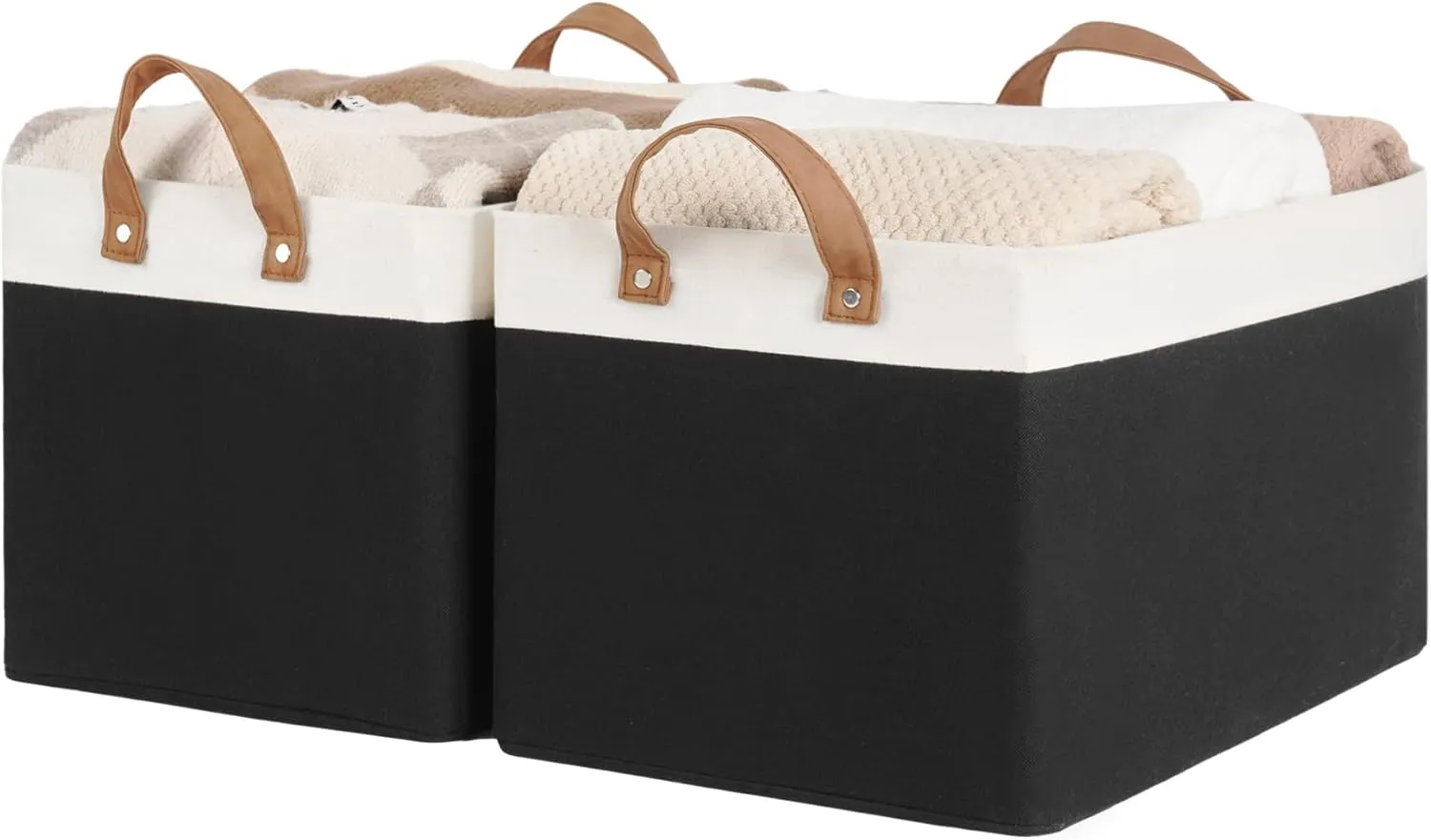 StorageWorks Storage Bins, Shelves Baskets for Organizing, 2 Pack