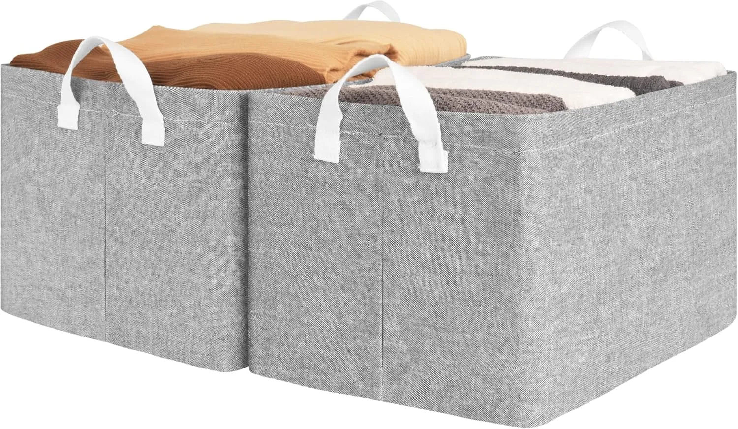 StorageWorks Storage Bins, Shelves Baskets for Organizing, 2 Pack