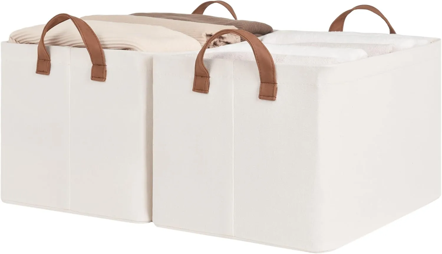 StorageWorks Storage Bins, Shelves Baskets for Organizing, 2 Pack